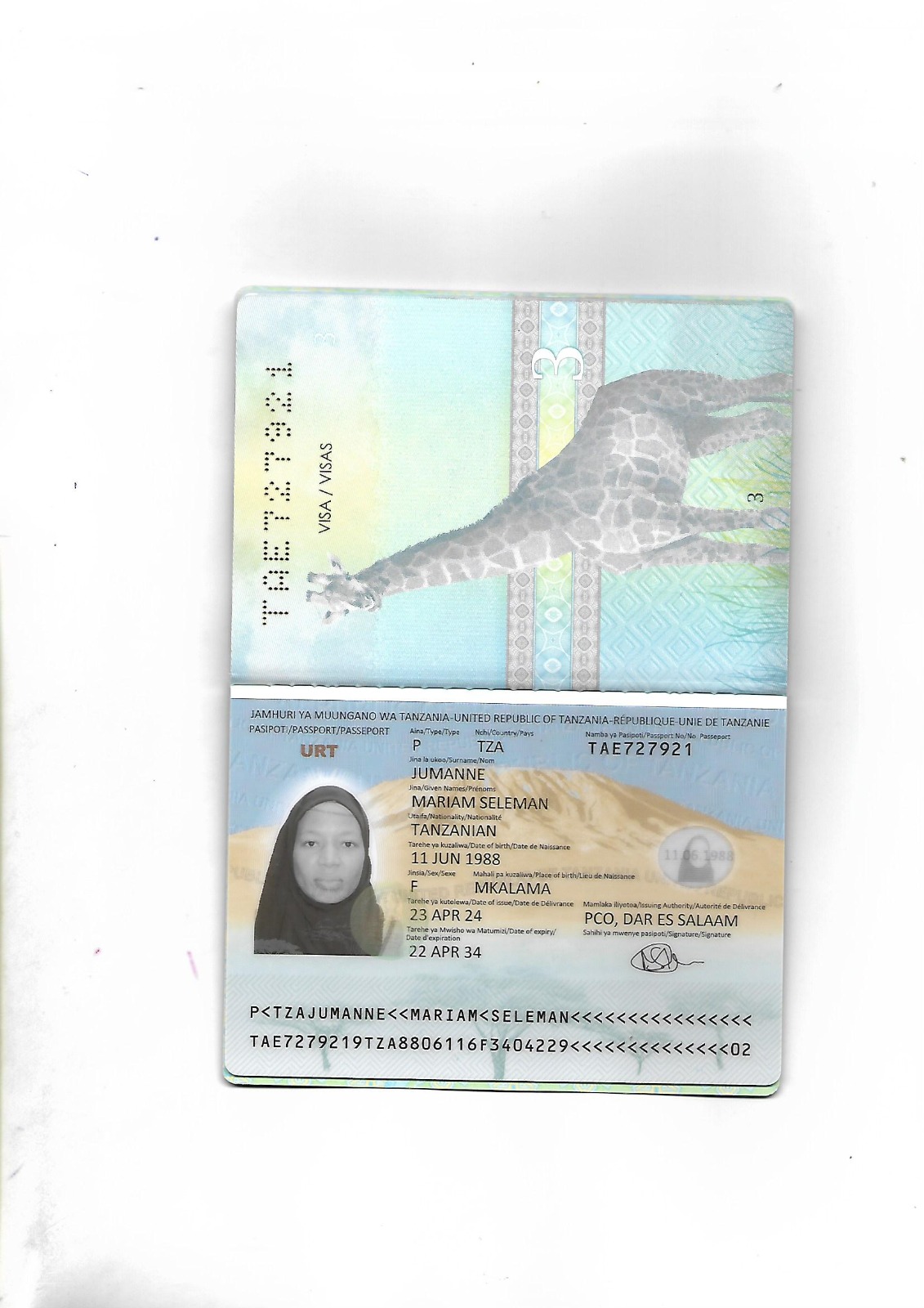 MARIAM SELEMAN JUMANNE
